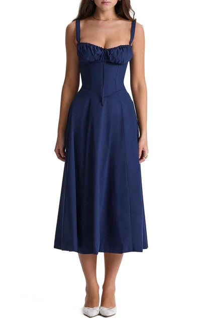 Maxi Jurk Bloemenprint Taille Vrouwelijke Stijl
