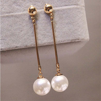 Parel Oorbellen Luxe Design Zilver