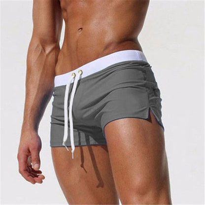 Heren Zwembroek Trendy Blauw Jace