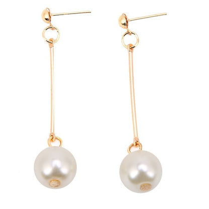 Parel Oorbellen Luxe Design Zilver