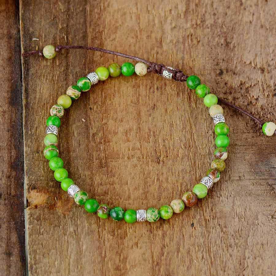 Armband met Jaspis Edelsteen voor Energie