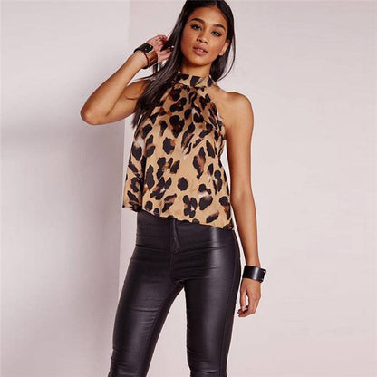 Halter Top Vrouw Zomerse Jurk Blouse