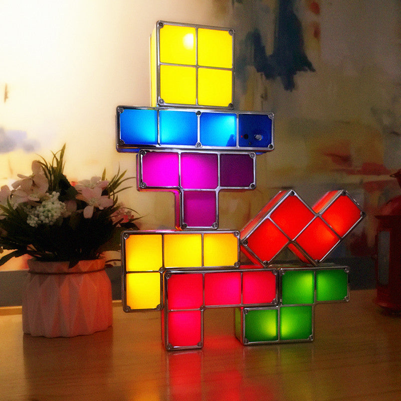 Modulaire LED Lamp LumiBlocks Tetris Stijl - Mode Vibes