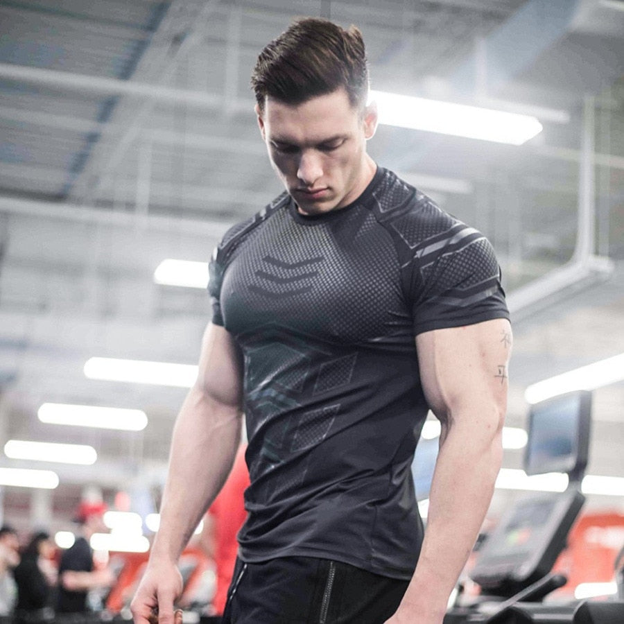 Sport T-Shirt voor Mannen Topsport Prestaties