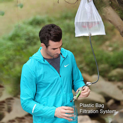 Draagbaar Waterfilter Systeem voor Outdoor en Reizen