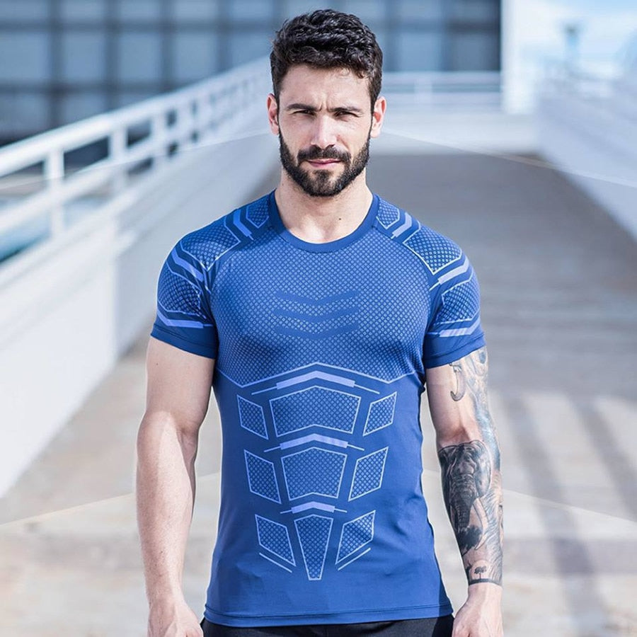 Sport T-Shirt voor Mannen Topsport Prestaties