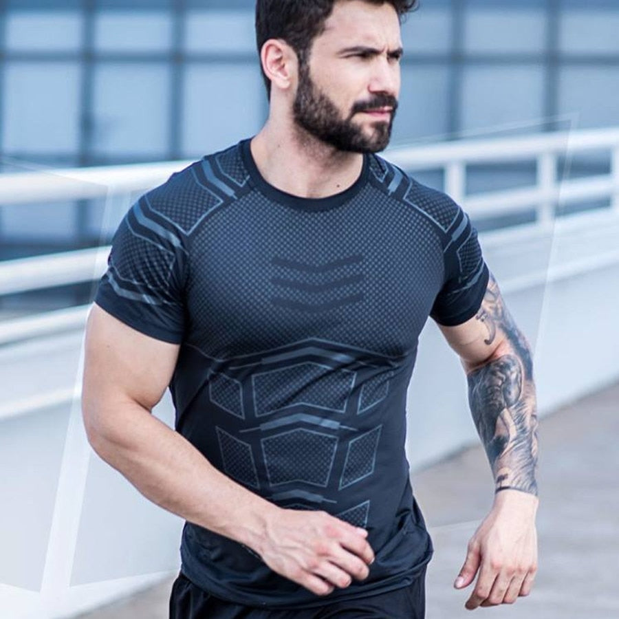 Sport T-Shirt voor Mannen Topsport Prestaties