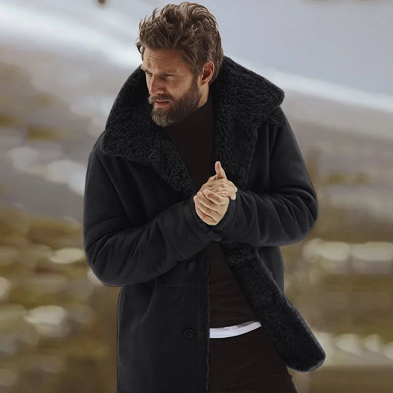 Dikke Winterjas voor Mannen Warm en Waterdicht