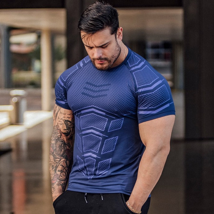 Sport T-Shirt voor Mannen Topsport Prestaties
