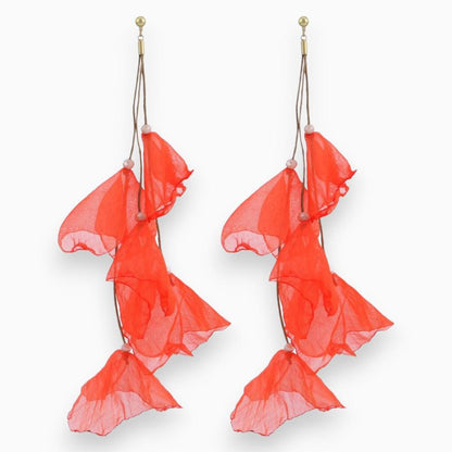 Tulp Oorbellen Bloemige Zilveren Sieraden