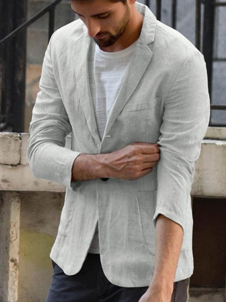 Casual Blazer van Zacht Katoen voor Dagelijks Gebruik