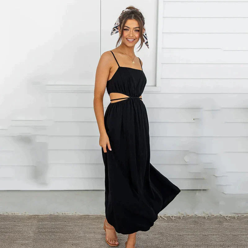 Zomerjurk Vrouwen Jurk Mode Rood Rosy