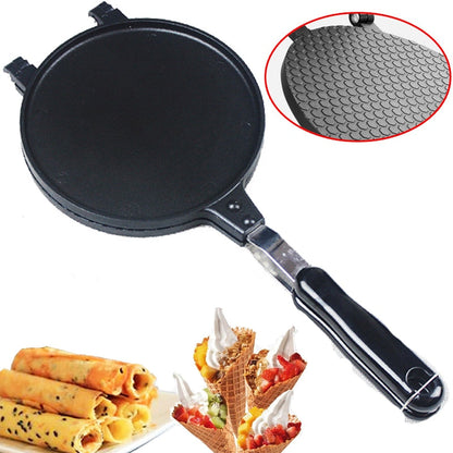 Wafelijzer Koekenpan voor Wafels en Omeletten