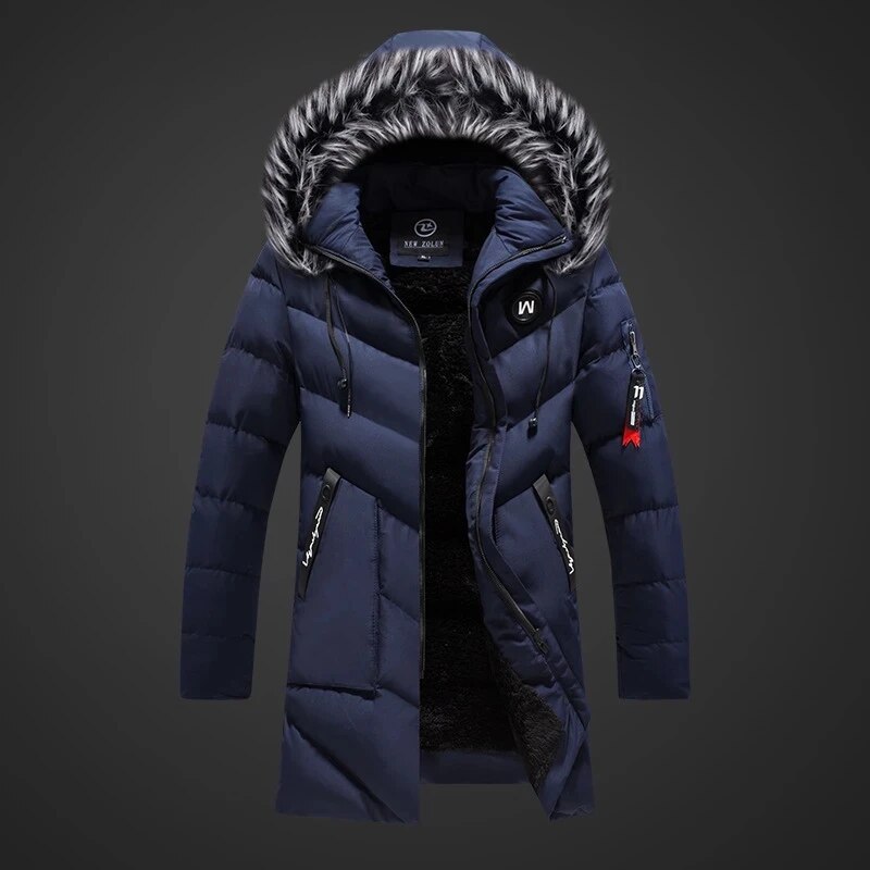 Paul™ Sherpa Gevoerde Lange Heren Winterjas