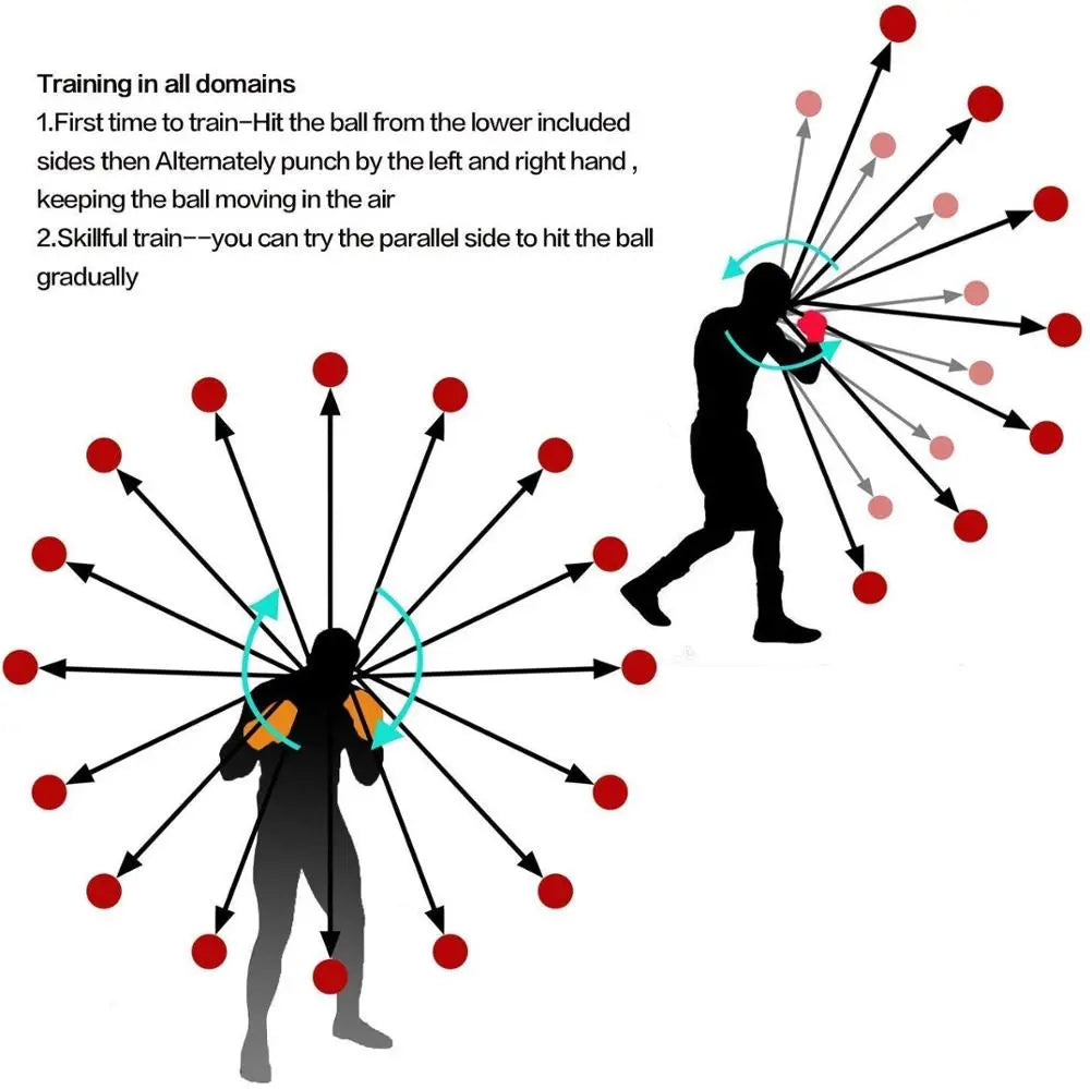 Boksbal Reflex Training PunchPro