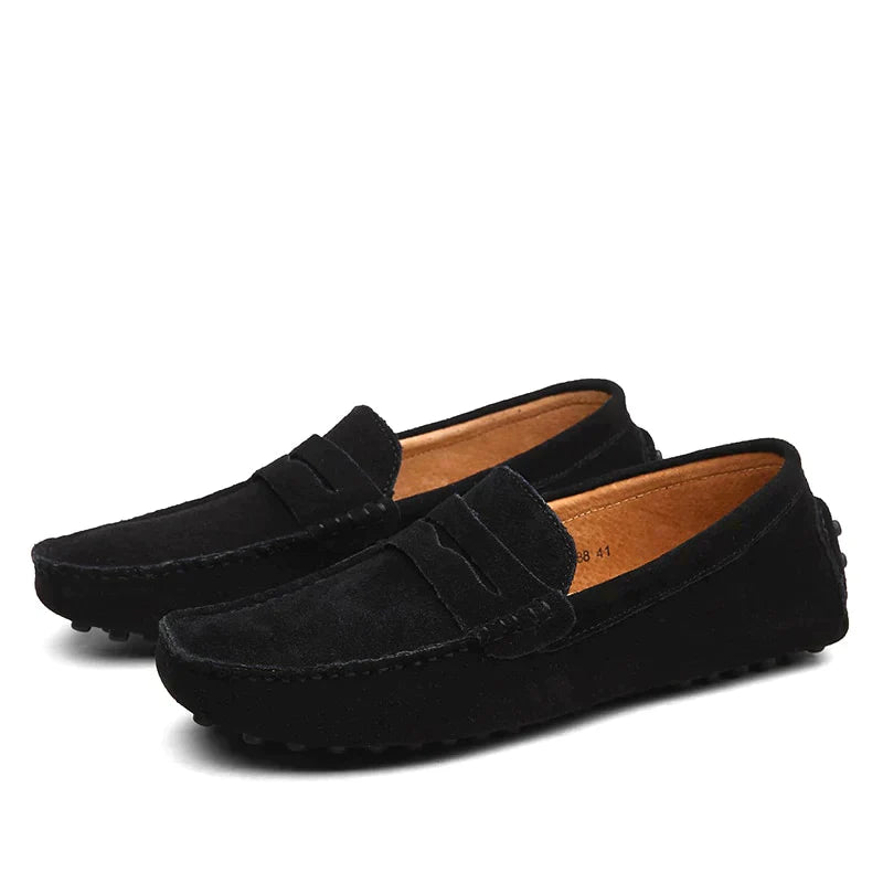 Italiaanse Suède Loafers voor Mannen