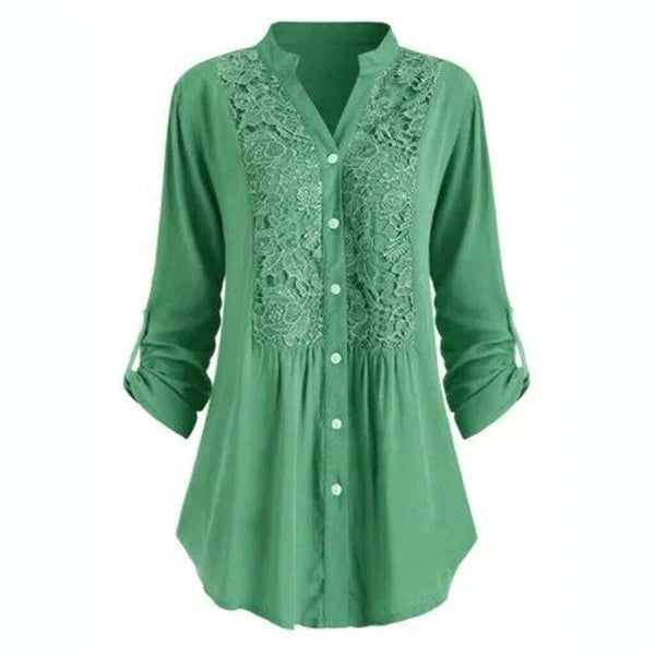 Vrouwelijke Blouse Trendy Haven Stijl Mode