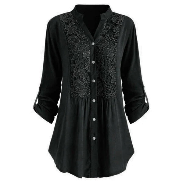 Vrouwelijke Blouse Trendy Haven Stijl Mode
