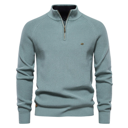 Half-Zip Trui Heren | Ademend Warm & Zacht Draaggevoel
