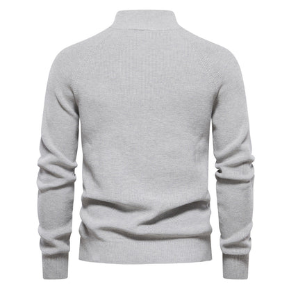 Half-Zip Trui Heren | Ademend Warm & Zacht Draaggevoel