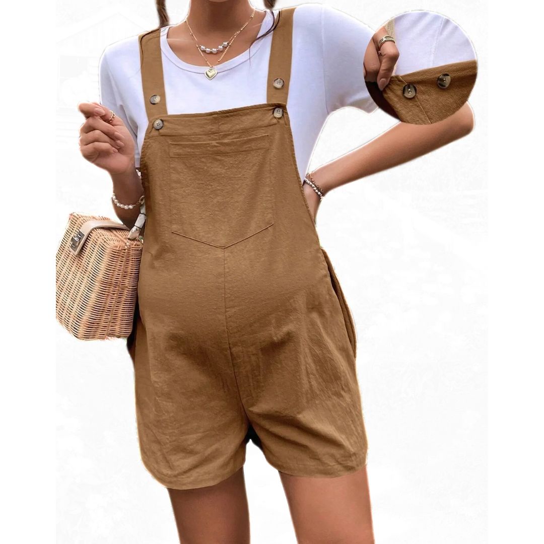 Zwangerschapsjumpsuit Lacey Zacht en Comfortabel