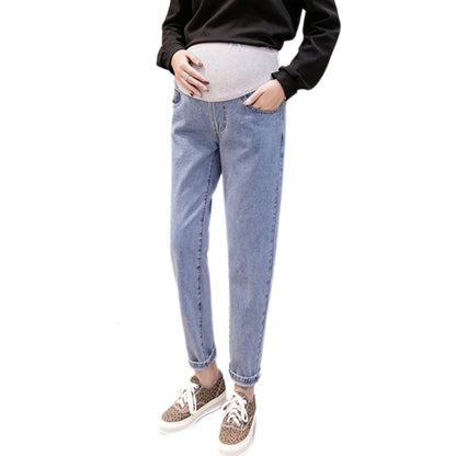 Zwangerschapsjeans Hoge Taille Los Zittend Comfortabel - Mode Vibes