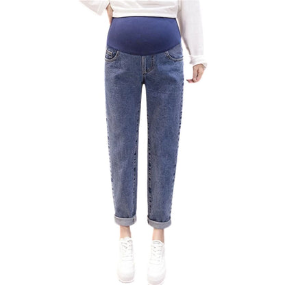 Zwangerschapsjeans Hoge Taille Los Zittend Comfortabel