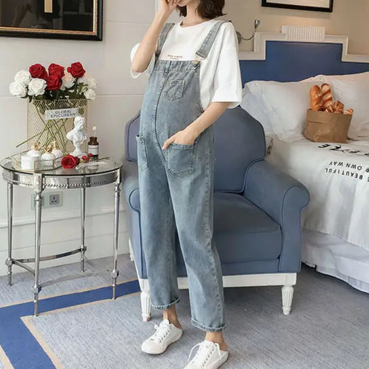Zwangerschapstuinbroek Comfortabele Losse Fit - Mode Vibes