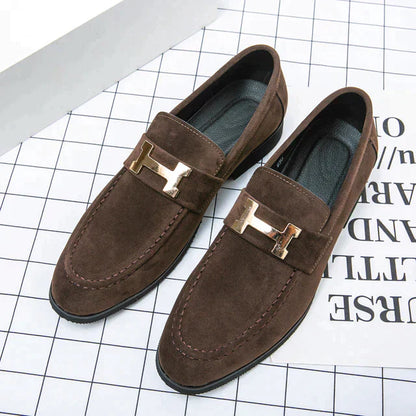 Luxueuze Heren Loafers Handgemaakt van Leer