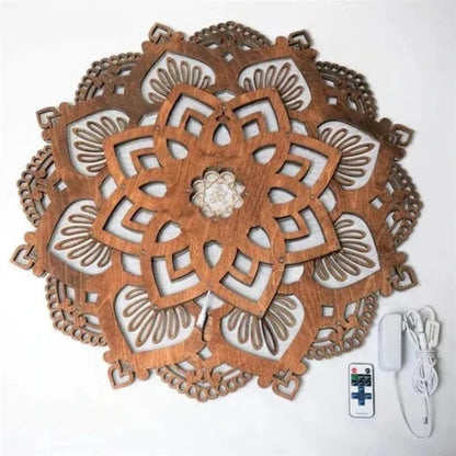 Mandala | Käsintehty seinävalaisin-EmiyoSuomi