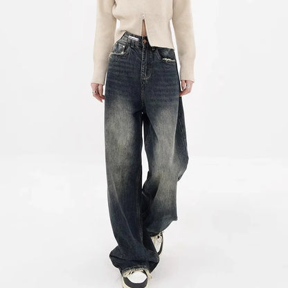 Retro Harajuku Baggy Jeans - Zomerse Stijl