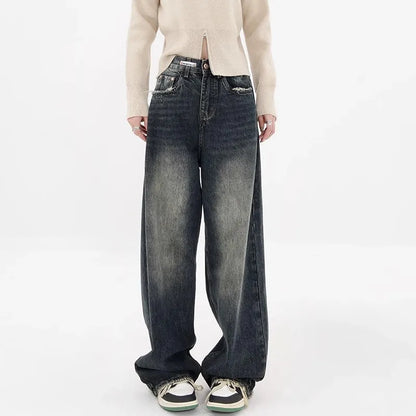 Retro Harajuku Baggy Jeans - Zomerse Stijl