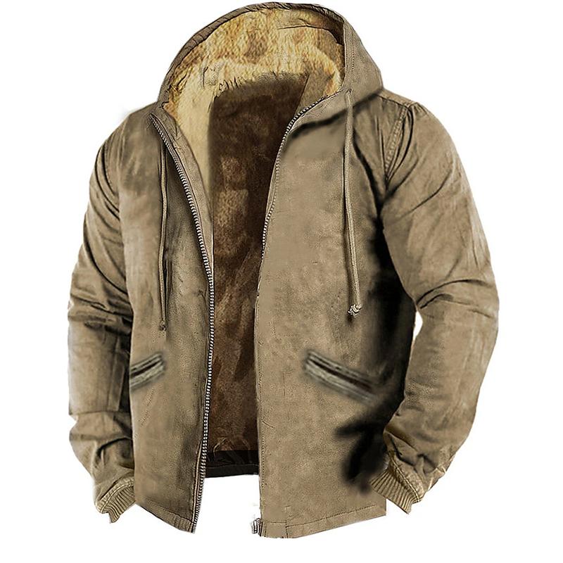 Heren Jas met Sherpa Voering - Warm en Comfortabel voor de Winter