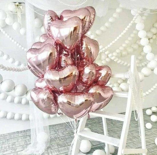 Valentijnsballonnen Hartjes 20 Stuks Rode Liefdesballonnen - Mode Vibes