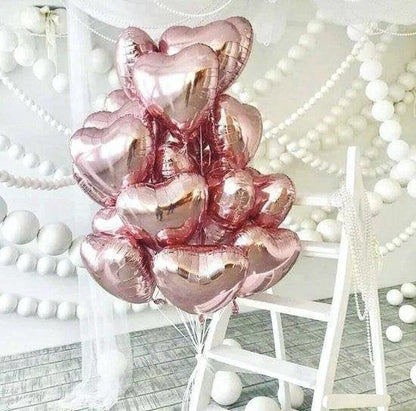Valentijnsballonnen Hartjes 20 Stuks Rode Liefdesballonnen - Mode Vibes