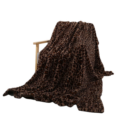 Haven | Luipaardprint | Fleece Deken