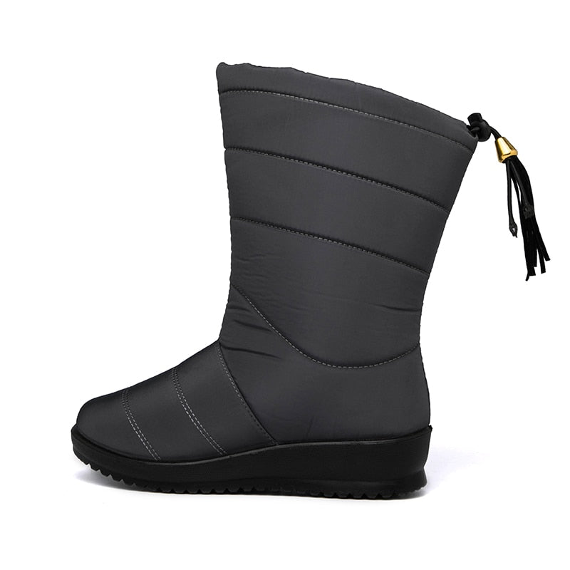 Dameslaarzen Warm en Waterdicht met Antislipzool