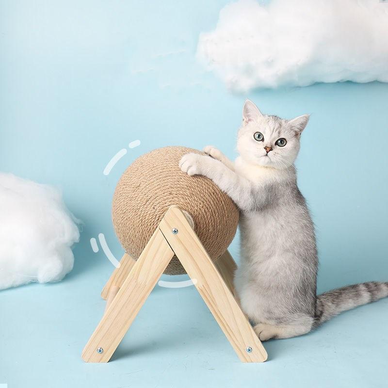 Kattenspeeltje Interactief met Krabpaal en Speeltunnel - Mode Vibes