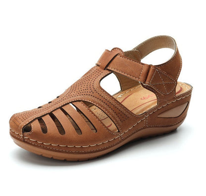 Orthopedische Sandalen voor Dames van LeerComfortabele Elin Sandalen