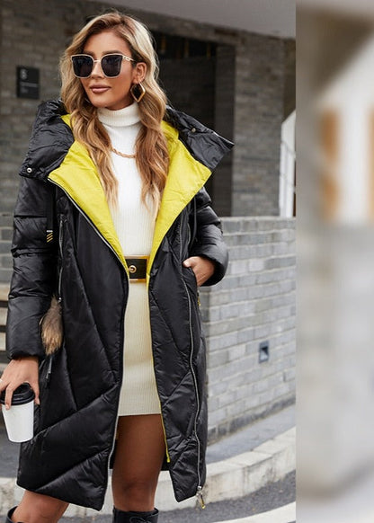 Dame Winterjas Warm en Elegante
