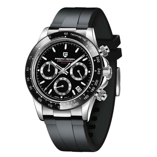 RVS Herenhorloge Sapphire Blauw Luxe Design