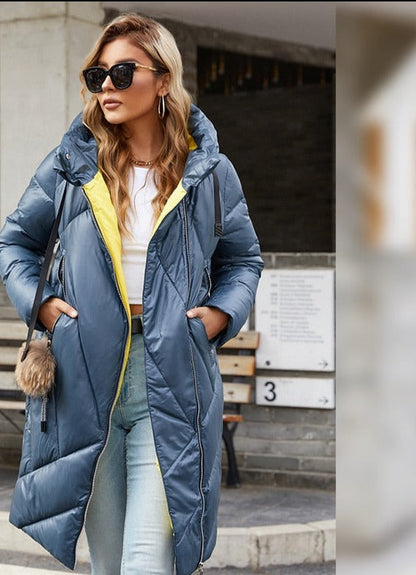 Dame Winterjas Warm en Elegante