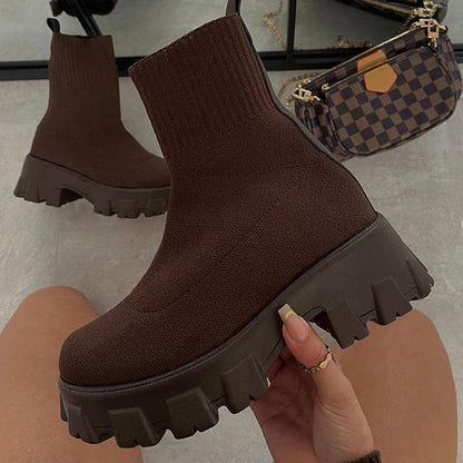 Comfortabele Laarsjes Shanna Boots voor Vrouwen - Mode Vibes