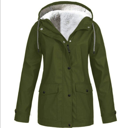 Waterdichte Outdoor Jacket Met Zacht Gevoerde Voering