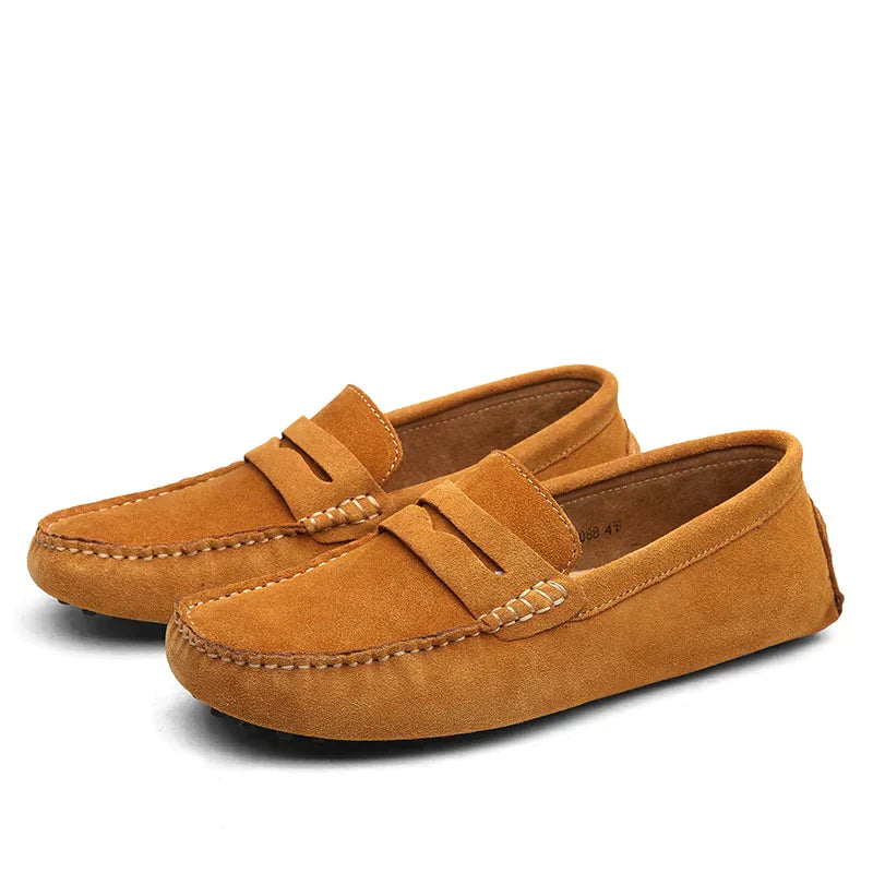 Suède Loafers Italiaanse Stijl HUGO