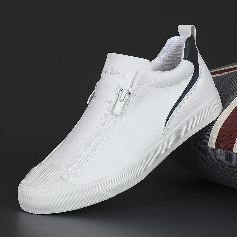 Heren Sneakers Comfortabel met Rits Noah