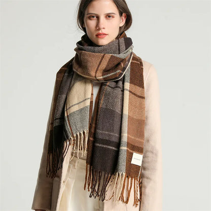 Gebreide Sjaal Trendy Warme Stijlvolle Accessoire