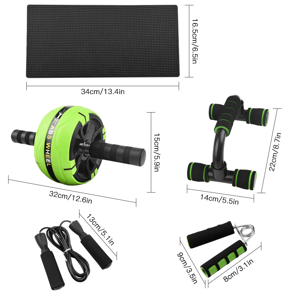 Thuis Fitness Set Compleet met Gewichten en Accessoires - Mode Vibes