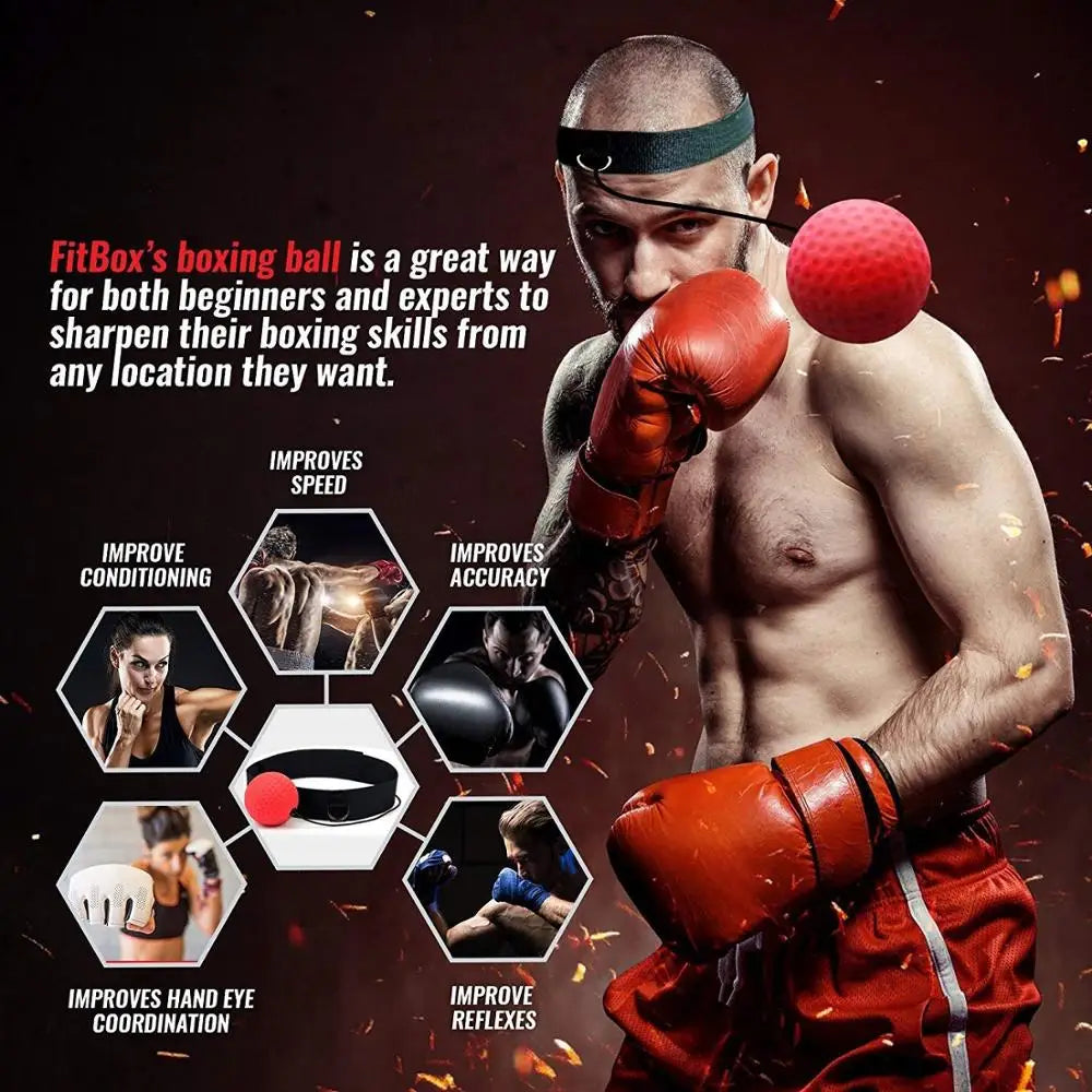 Boksbal Reflex Training PunchPro