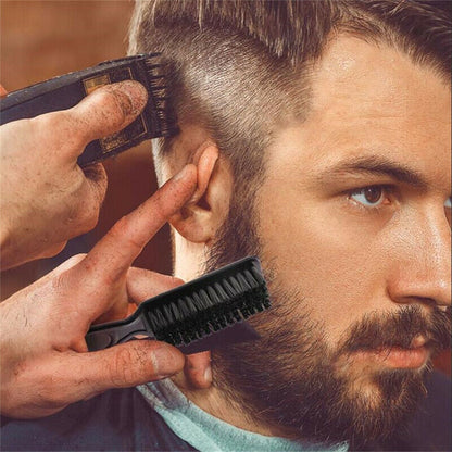 Haar- en Baardborstel voor Perfecte Stijl en Verzorging